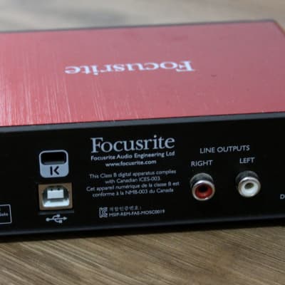 Amazon.com: Focusrite Scarlett Solo Compact (1st Gen) USB