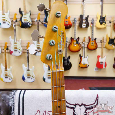 Fender Custom Shop Limited Edition 1951 Precision Bass P-Bass Heavy Relic Nocaster Blonde image 7