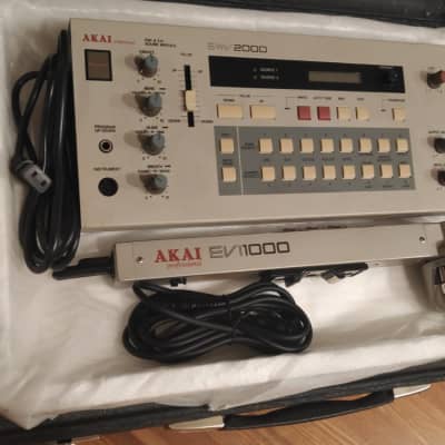 Akai EVI 1000 + EWV 2000 80s Electric Valve Instrument Rare Wind Synthesizer image 2