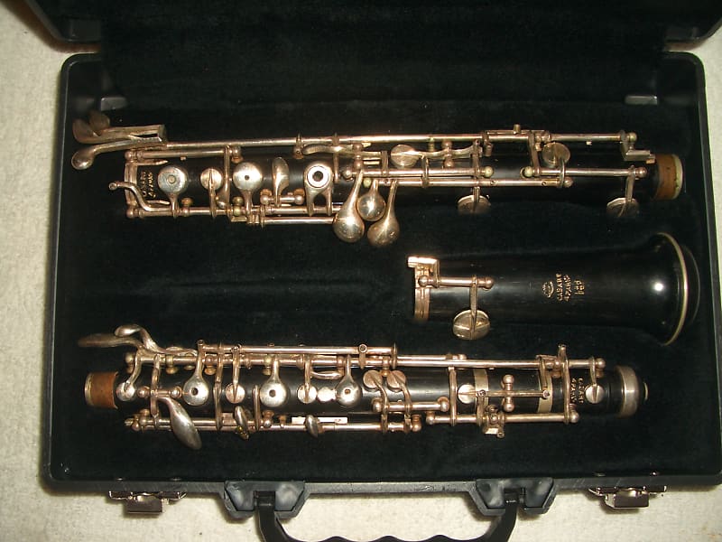 Cabart Paris pre Loree Automatic Octave Wood Oboe serial | Reverb