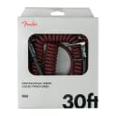 Fender Professional Coil Cable, 30', Red Tweed