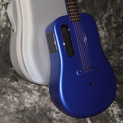 2022 LAVA - ME 3 Carbon Fiber Smart Guitar - 36" Blue image 1