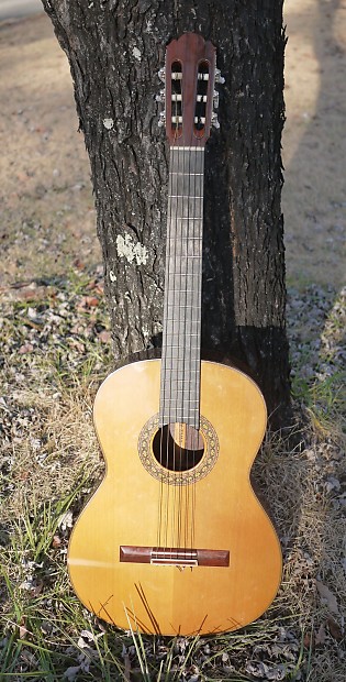 Tama 3550 Classical Guitar Cedar Top 1974 Natural image 1