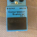 Boss CS-1 Compression Sustainer Silver Screw Early Unit black Label