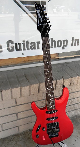 Ibanez S540 H/S/S LEFTY 1990 Metallic Red | Reverb