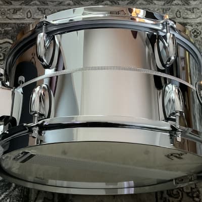 Gretsch Brooklyn Steel Snare Drum 7x13” GB4163S image 6