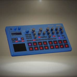 Korg ELECTRIBE2BL electribe Synth in EMX Blue with V2.0 Software image 2