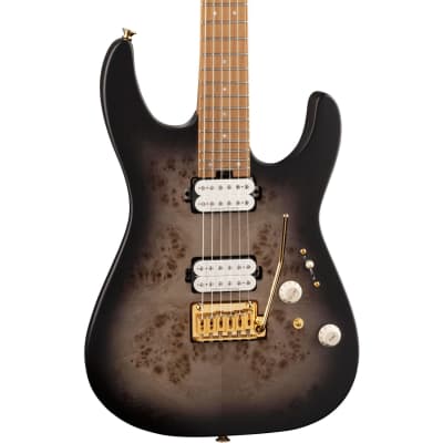 Charvel Pro-Mod DK24 Electric Guitar - Transparent Black Burst image 1
