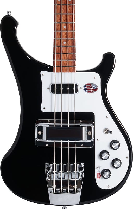 Rickenbacker 4003s Reissue Bass Jetglo Black image 1