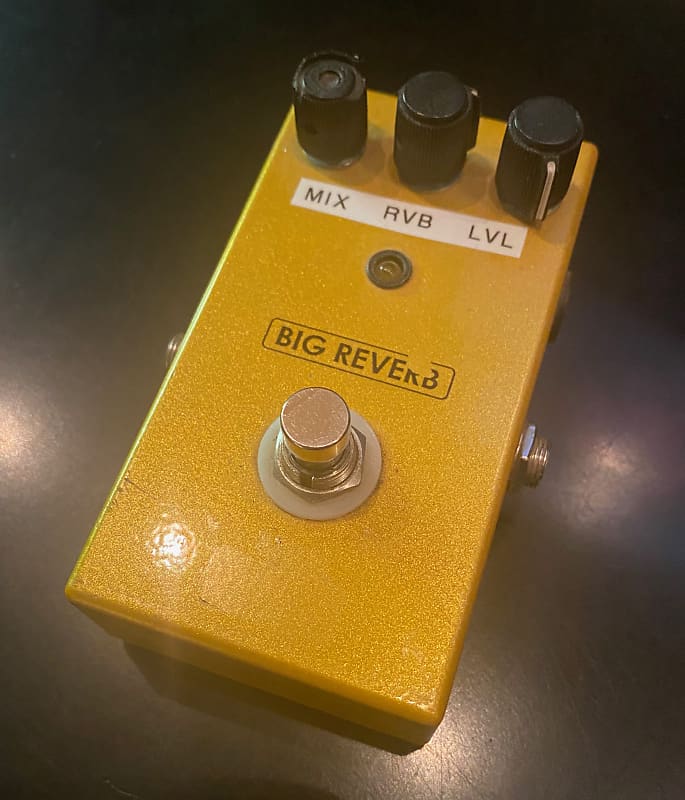 ZCAT Reverb Pedal Gold V1 Original Room Verbs + Super Reverb