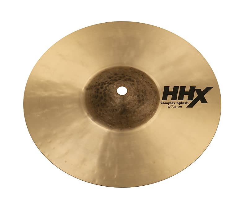 Sabian HHX 10” Complex Splash Cymbal/Natural Finish/Brand New/Model # 11005XCN image 1