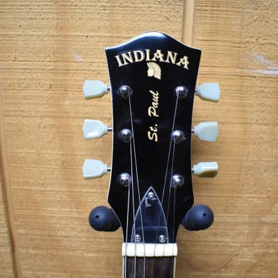 Indiana St. Paul Electric Guitar Gold image 4