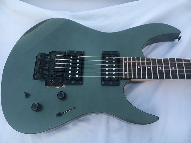 Yamaha RGX 420S Electric Guitar Temolo 24 Frets Metallic Green NICE
