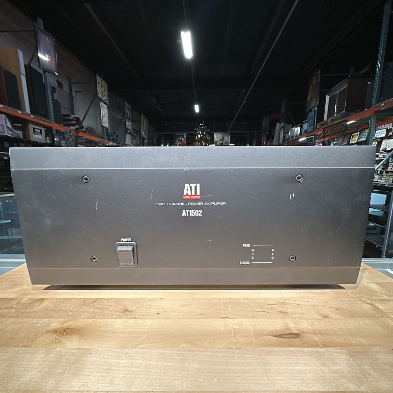 ATI AT1502 Two Channel Power Amplifier | Reverb