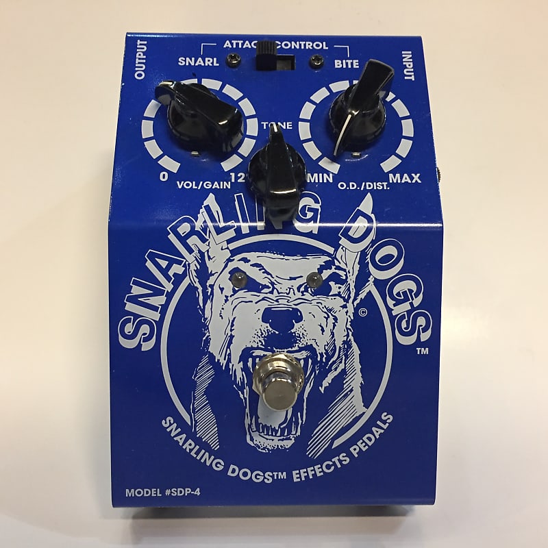 Snarling Dogs Blue Doo SDP-4 Tube Emulated Blues Screamer