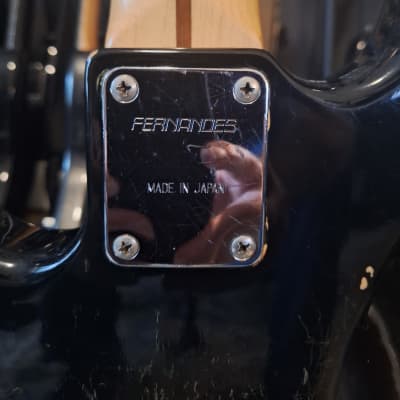 Fernandes Special Eddition P-Bass 1980s - Black image 5