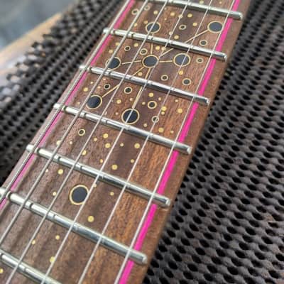 SBC Cygnus “Solar Nomad” | Handmade Semi-Hollow | Sunbear TT Gold Foils | One-Off Artpiece image 3