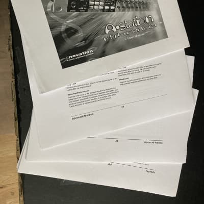 Novation A-Station  | Owners Manual with Ring Binder image 2