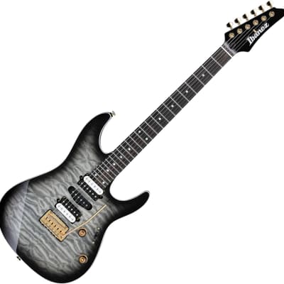 Ibanez Premium RG 870 QMZ in Black ICE | Reverb