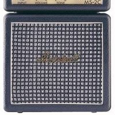 Marshall MS-2C 1W Battery-Powered Classic Micro Guitar Amp Black image 1