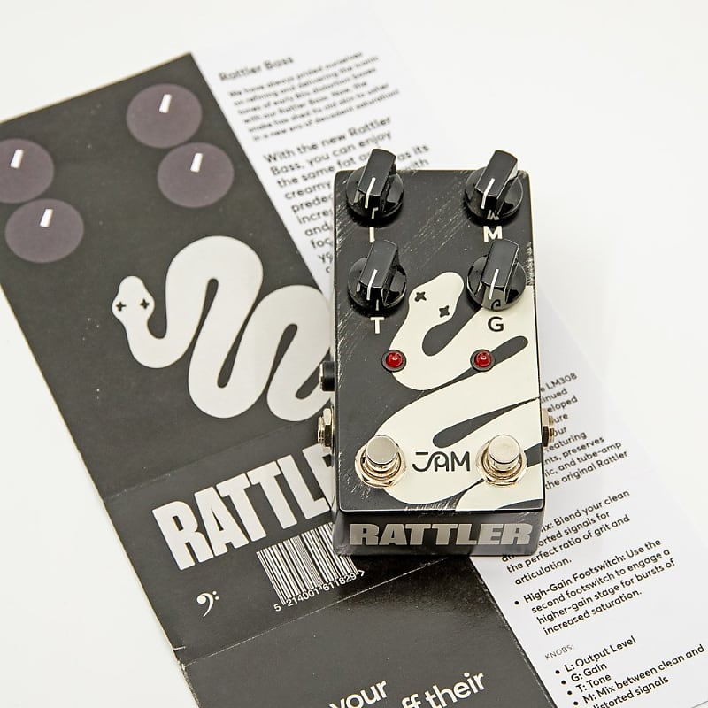 JAM Pedals Rattler MkII Mk.2 Distortion Bass Pedal | Reverb