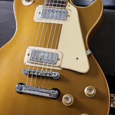 Vintage Gibson Les Paul Deluxe 1972 Goldtop w Embossed Covers image 5