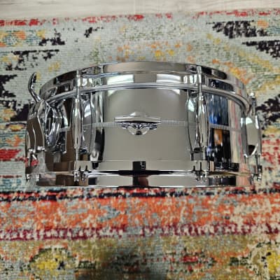 Gretsch G4160 Chrome Over Brass 14x5" 8-Lug Snare Drum image 5