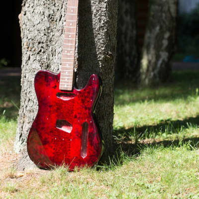 Telecaster "Bloody Sunset" (Only Body) image 5