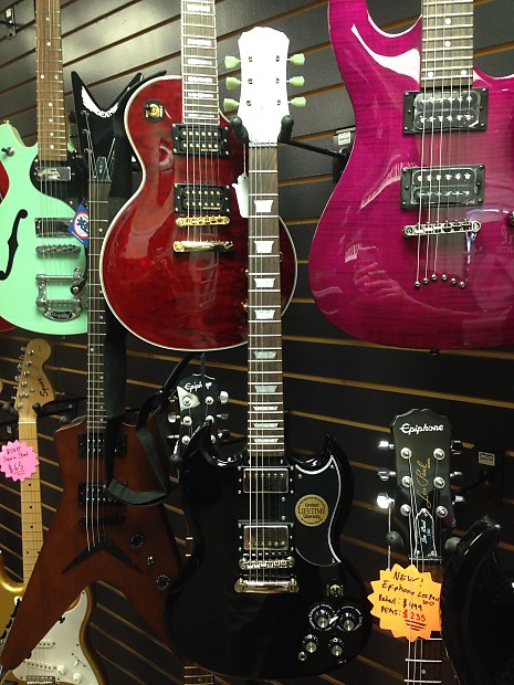 Epiphone SG PRO ブラック Epiphone SG Traditional Pro Electric Guitar Graphite Black