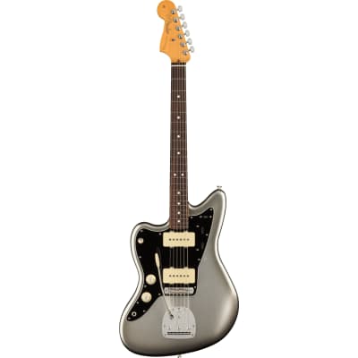 Fender American Professional II Jazzmaster RW LH (Mercury) - Left handed electric guitar for sale