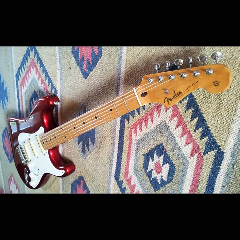 Fender Stratocaster ST-57 E-serial 1987 - Candy Apple Red Made in 