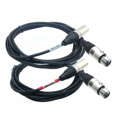 25 Foot 3 Pin XLR Male/Female Microphone Cable