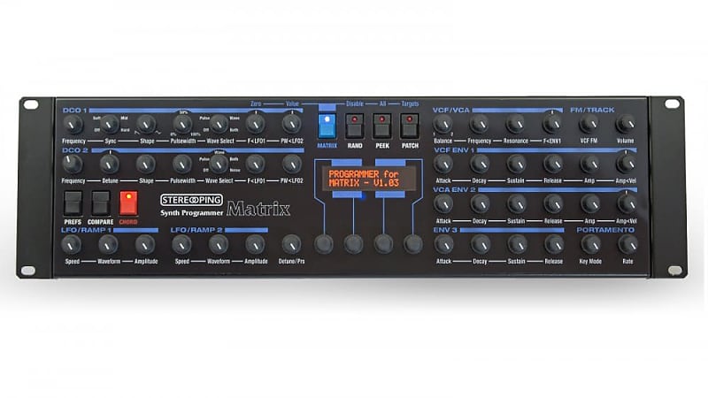Stereoping Synth Programmer for Matrix (Oberheim Matrix 1000/6 and