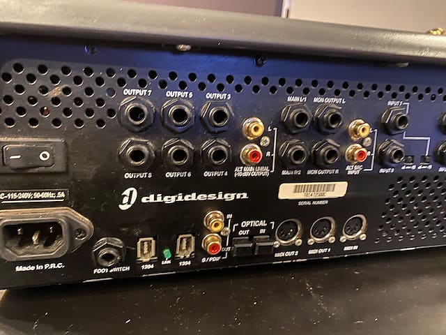 Digidesign Digi 002 Rack ~ Firewire Recording System ~ Mac