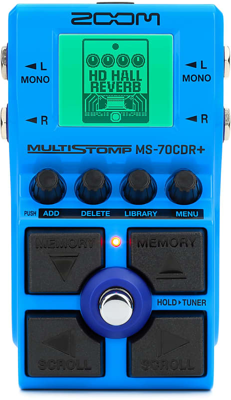 Zoom MS-70CDR+ MultiStomp | Reverb