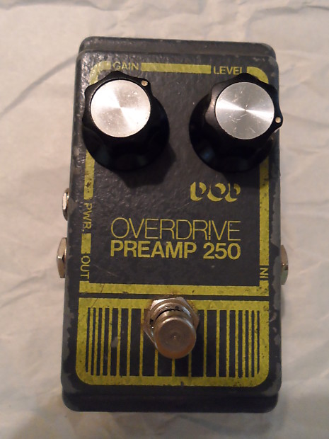 DOD Overdrive Preamp 250 1980 (Version 1 Gray Spec) | Reverb