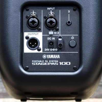 Yamaha STAGEPAS 100 Portable PA System 100-Watt 3-Channel Mixer