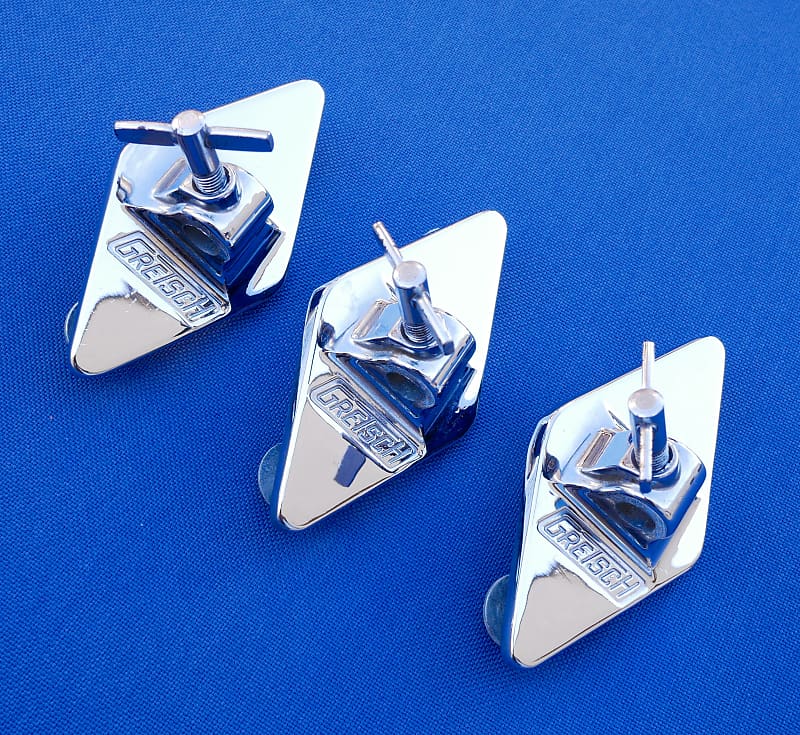 Gretsch Diamond Floor Tom Brackets Pack Of 3 EXC Vintage Reverb