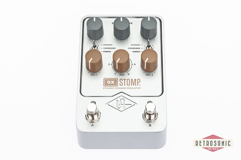 Universal Audio UAFX OX Stomp Dynamic Speaker Emulator image 1