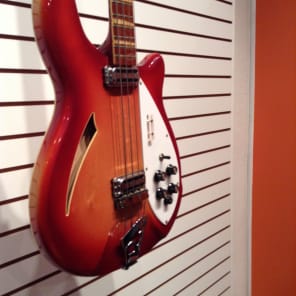 1966 Rickenbacker 4005 Bass Guitar Fireglo image 3