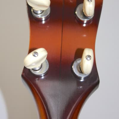 Vintage 1960's Vega Wonder Plectrum 4 String Banjo With Hard Shell Case image 13