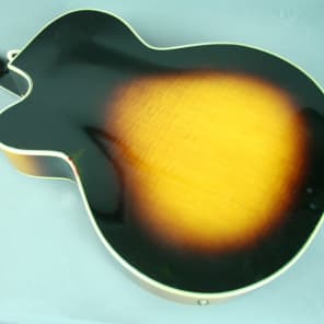 Kay  Barney Kessel "Artist" Model K6701 Sunburst Hollowbody Electric Guitar 1957 Sunburst image 10