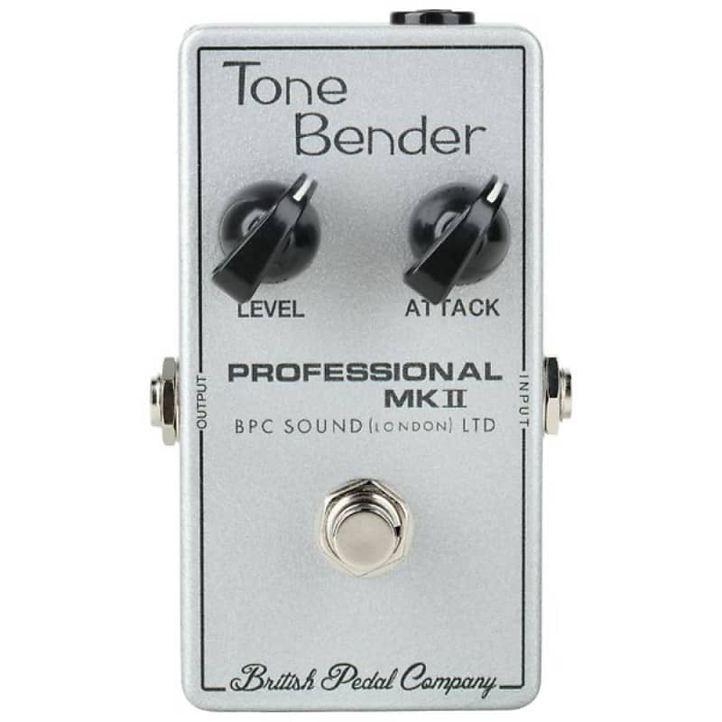 British Pedal Company Tone Bender MKII - Compact Series - Grey image 1