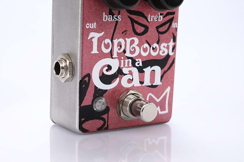 Menatone Top Boost In A Can 4 Knob Overdrive Guitar Effect