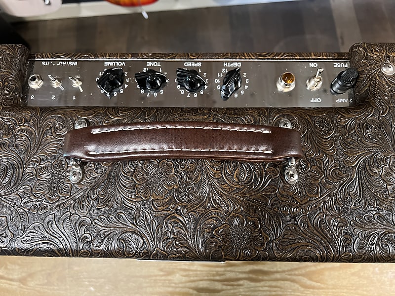 Henry Hand Wired Custom Combo Tweed Tube Amp 1x12 Paisley Tolex