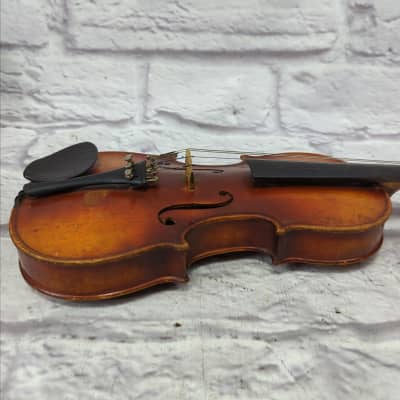1961 Karl Hofner 3/4 Bubenreuth Violin with Bow and Case Made in Germany image 6