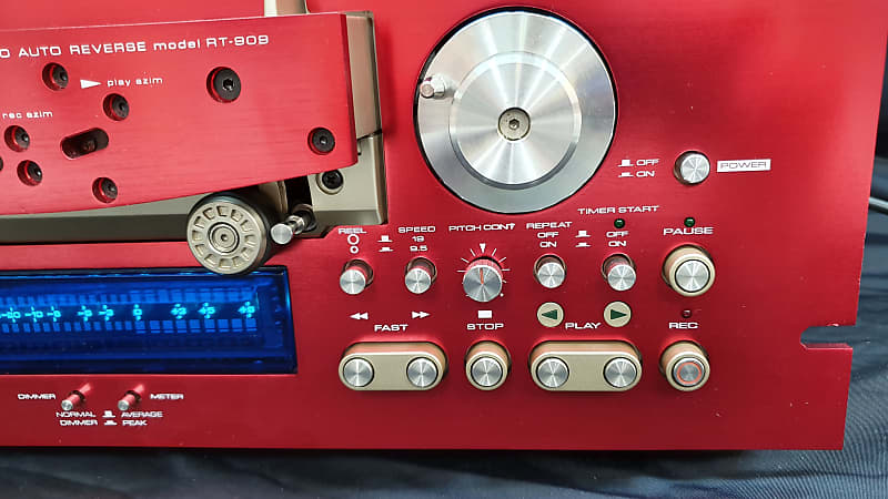 Pioneer RT-909 Reel to Reel - pt.3 repair & final pb/rec testing 