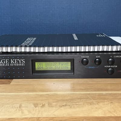 [Excellent] E-MU Systems Vintage Keys Rackmount 32-Voice Sampler Module - Black