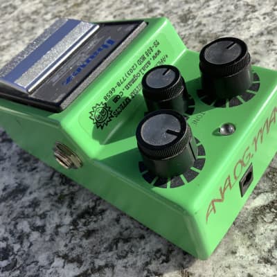 Ibanez TS9 Tube Screamer with Analogman Mod Green | Reverb