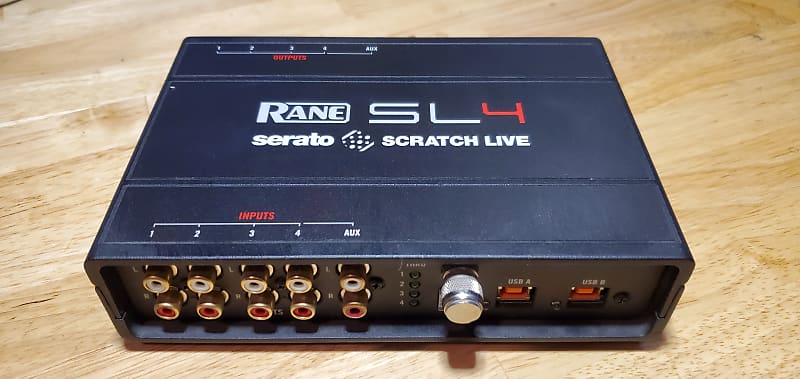 【低価限定品】RANE Serato SL-4 Scratch Live インターフェイス　DJ スクラッチライブ セラート　中古　美品 インターフェース